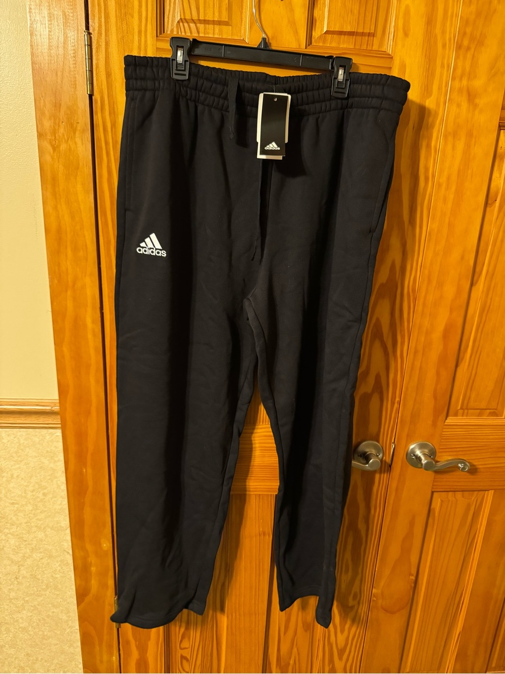 Adidas Men’s Black Athletic Sweatpants